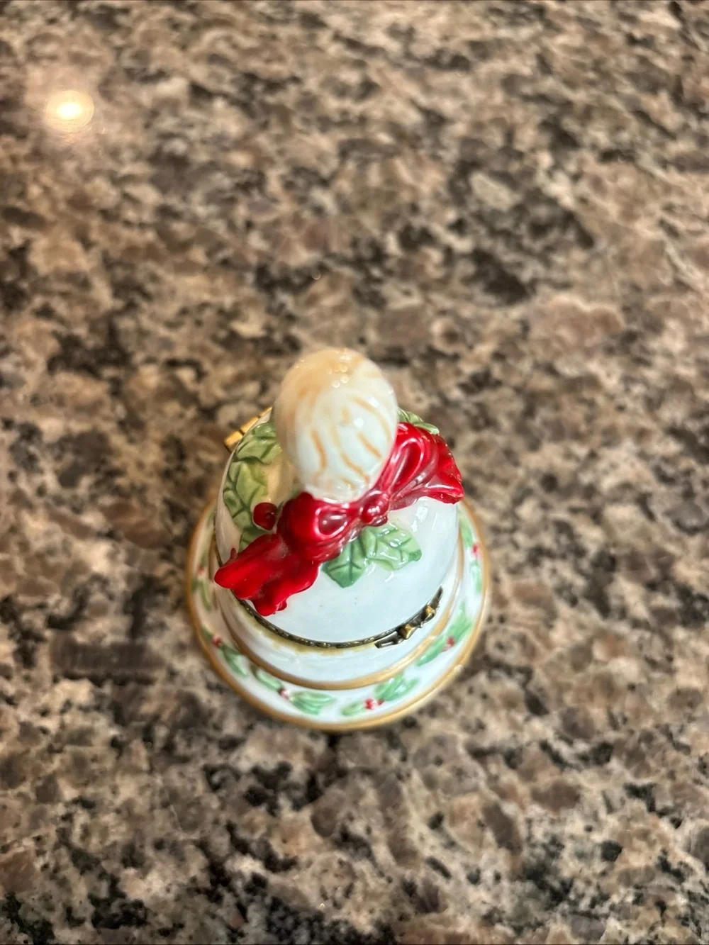 My Hinged Box Collection by HERCO Vintage Christmas Bell